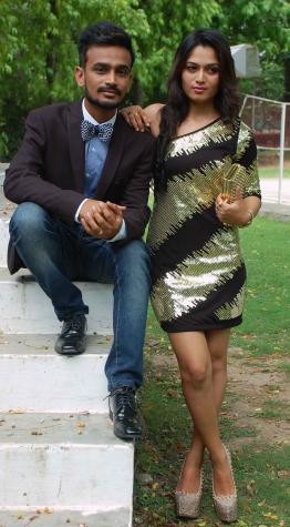 Saazish Sidhu Bollywood Celeb Sylist at the Press Conference to launch his music company “MEN SAAZ” to support the Pollywood Industry And also releas
